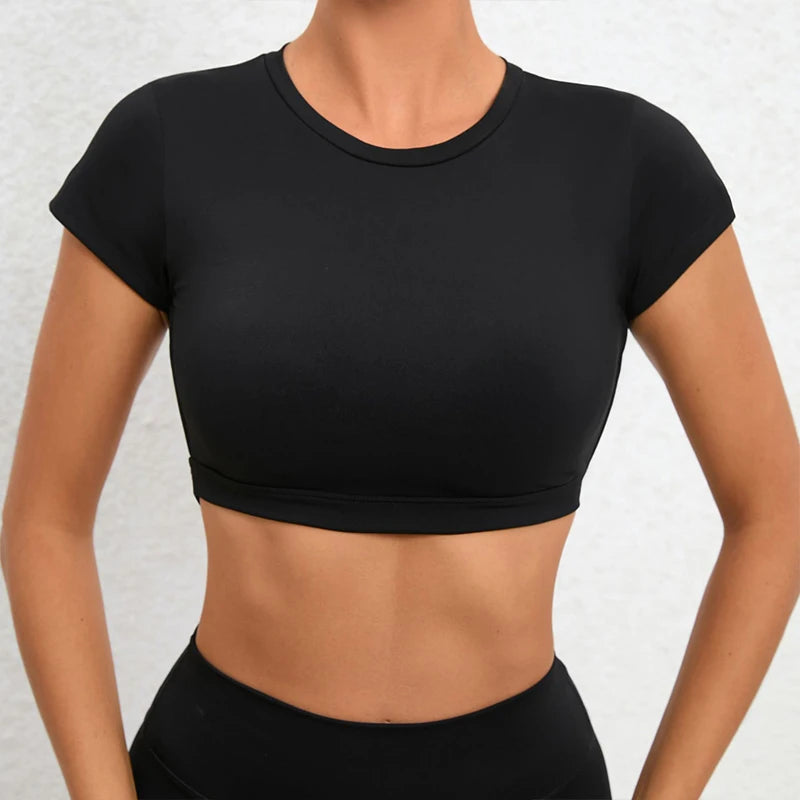 FORME Sculpt Backless Crop Top