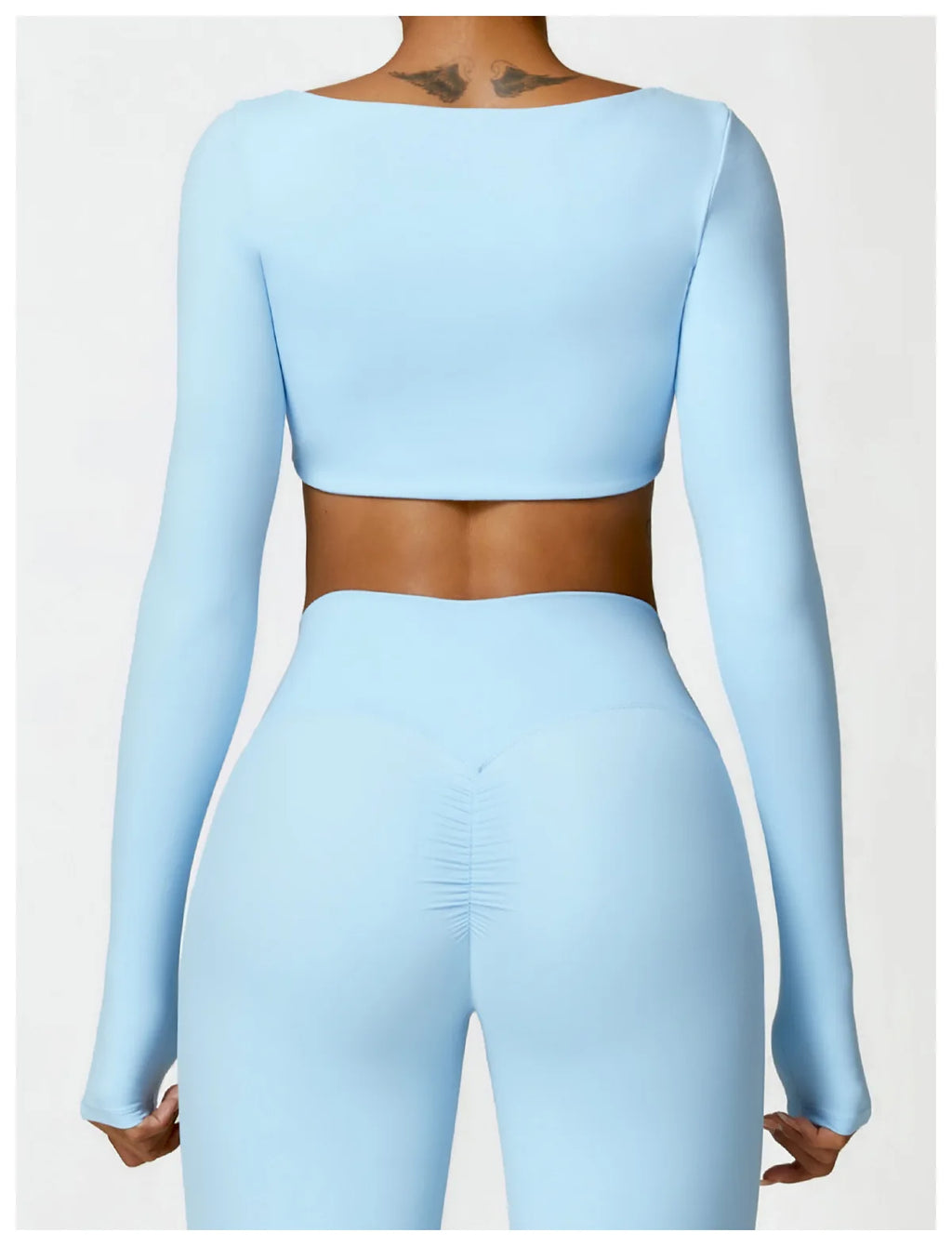 FORME Sculpt Long Sleeve Crop Top